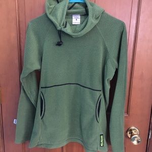 Melanzana Womens M micro grid solid green